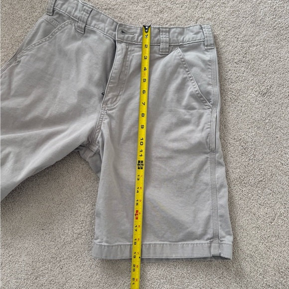 Carhartt Men's Tan Flat-Front Work Cargo Shorts - Picture 8 of 9